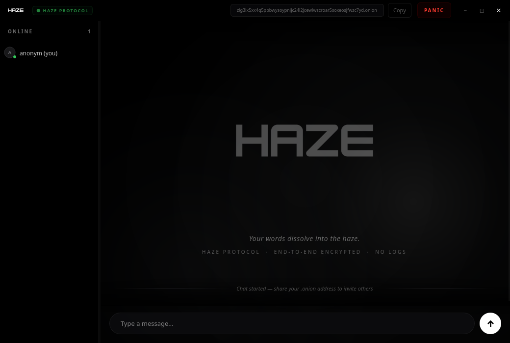 Haze chat UI